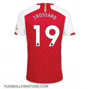 Arsenal Leandro Trossard #19 Replik Heimtrikot 2023-24 Kurzarm